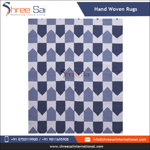 Alfombras de algodón y lana 100% lavables, diseño Kilim, fabricante indio, venta al por mayor, compradores - Product Image 6