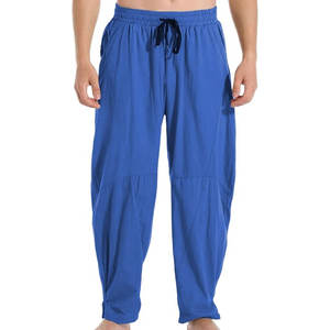 <b>Men</b> Polyester Sportswear Leggins Compression Dry Cool Sports <b>Pants</b> Gym Workout <b>Running</b> Trousers With Pockets - Product Image 2