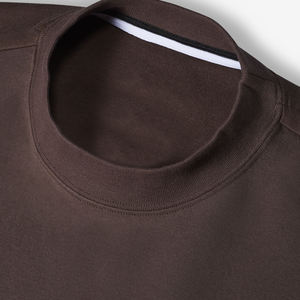 Camiseta Oversize de Algodón Reciclado 100% Personalizada, de Felpa Gruesa Supima, Manga Corta, Cuello Redondo, Tallas Grandes, Anti-Pilling - Product Image 4