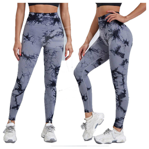 Tela sostenible transpirable de cintura alta para mujer, antibacteriana, que absorbe la humedad, para una cómoda ropa deportiva ecológica - Product Image 2