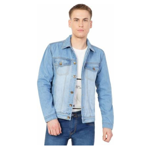 Veste à capuche à col montant en toile OEM pour hommes Vêtements d'extérieur décontractés Automne Poches à fermeture éclair Coupe régulière pour hommes - Product Image 4
