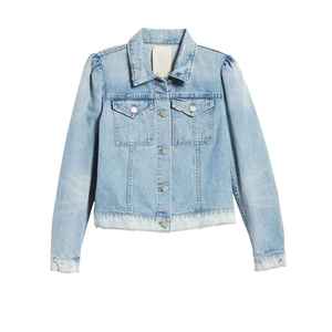 Découvrez la touche de mode ultime avec notre dernière collection de tops en jean pour femmes, proposant des motifs et des styles uniques. - Product Image 1