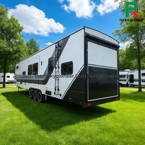 <b>Used</b> in China: 2025 Off-Road Fifth Wheel Toy Hauler Luxury Family Expedition Trailer - Product Image 2