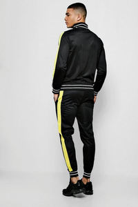 Admiration Men's Street Sudaderas con capucha en blanco Algodón personalizado French Terry Parche bordado desgastado Venta al por mayor Chándales y chándal - Product Image 6