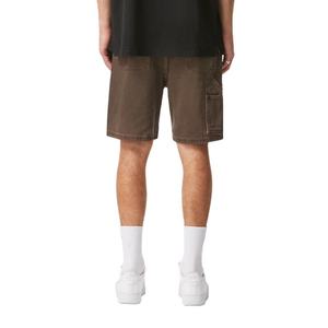 Short en jean baggy de haute qualité fait sur mesure avec broderie short en jean à double genou short en jean de qualité supérieure pour hommes - Product Image 5