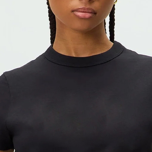 Camisetas de Mujer al por Mayor, Material de Algodón Suave de Alta Calidad, Ligeras y Transpirables / Top Casual de Moda de Manga Corta, Servicio OEM - Product Image 2