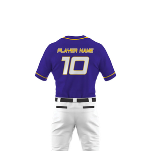 Uniformes de Béisbol de Última Moda, Ropa Deportiva de Poliéster, Logotipo Personalizado Impreso por Sublimación, Conjunto de Jersey y Pantalones, Equipo de Béisbol Personalizable - Product Image 6