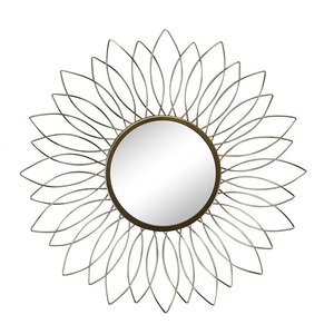 Iron <b>Wire</b> <b>Wall</b> Mirror Handmade With Unique Designs For Wedding Easter Gifting & Home Decoration - Product Image 2