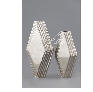 Maceta de aluminio de diseño moderno para jardín, hogar y oficina, florero - Product Image 1