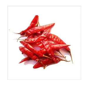 Red Whole Chilli Produced in Indian Agricultural Farm Best Dry Red Chilli Wholesale Price by Exporters