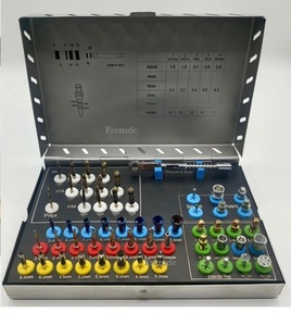Kit de fabricación de chips de hueso para implantes dentales II con tapón, Kit de colector de huesos, 10 Uds., Material de acero inoxidable de alta calidad - Product Image 5