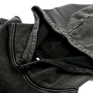 <b>Men</b> Acid Wash <b>Hoodie</b> 100% Cotton Distressed Acid Wash <b>Hoodie</b> Heavyweight Vintage Boxy Hoodies <b>Men</b> - Product Image 6