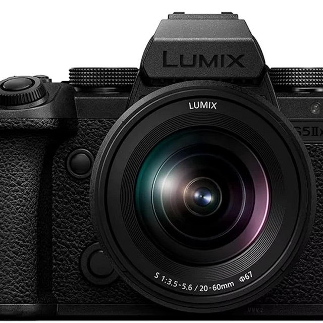 Для беззеркальной мгновенной камеры PanasonicS LUMIX S5II с необработанной передачей через IP 20-60 мм F3.5-5.6 + 50 мм F1.8 Lenses-DC-S5M2XWK