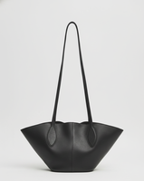 Sac fourre-tout élégant en cuir noir de qualité supérieure avec deux fermetures éclair, style vintage, pour femme, design minimaliste, résistant à l'eau 7