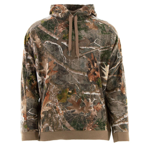 Sweat à capuche camouflage personnalisé pour homme, doublé polaire, vêtement de chasse d'extérieur - Product Image 4
