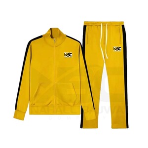 Conjunto de sudadera con capucha y pantalones de chándal bordados con hombros caídos para hombre de lana de algodón pesado etiqueta personalizada para invierno - Product Image 4