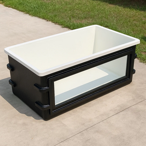 Moderno 1000L grande ecológico fibra de vidrio soporte filtro piscicultura Tanque 2M agua Arowana acuario para interior/exterior Patio - Product Image 4