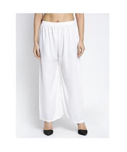 Pantalon évasé en lin de rayonne d'été personnalisé en gros pour les femmes vêtements de travail confortables à jambes larges - Product Image 1