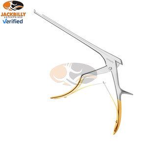 JACKBILLY alta calidad Manual Rongeur punzón instrumento amor Kerrison modelo 90 grados mordida 5mm Tamaño de mordida Acero inoxidable fino - Product Image 4