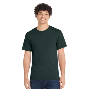 T-shirt basique pour homme de haute qualité, col rond, manches courtes, uni, vêtements vierges, personnalisation de marque, fabricant de vêtements en gros - Product Image 1
