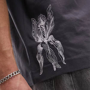 Meilleure vente haute qualité personnalisée hommes Hip Hop élégant chemise décontracté respirant séchage rapide col rond manches courtes extérieur T - Product Image 4