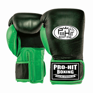 ถุงมือชกมวยหนังแท้สำหรับผู้ชายถุงมือชกมวยสำหรับมืออาชีพ - Product Image 1