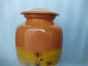 Urne funéraire mémorable en aluminium avec fleur de soleil pour adultes pour les cendres de leurs proches - Product Image 5