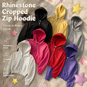 Felpe con Cappuccio e <span class=keywords><strong>Zip</strong></span> da <span class=keywords><strong>Uomo</strong></span> di Alta Qualità, Personalizzate, in Cotone Pesante 500 Gsm, Taglie Grandi, con Stampa di Strass e Lavaggio Acido - Product Image 1