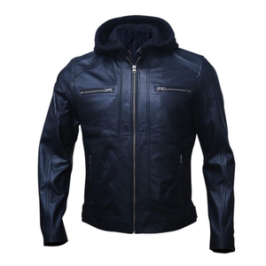 Veste en cuir PU unisexe écologique vêtements d'extérieur élégants coupe-vent grande taille imperméable respirant approvisionnement en vrac OEM - Product Image 3