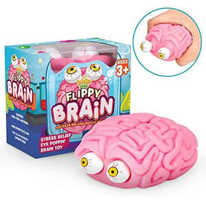 Juguete Sensorial Antiestrés para Niños, Diseño en Forma de Cerebro para Aliviar la Ansiedad, Empaquetado en Caja - Product Image 1