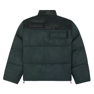 Veste matelassée en cuir PU noir sur mesure OEM, veste d'hiver chaude, veste en duvet épaisse, qualité supérieure sur mesure 2026 - Product Image 6