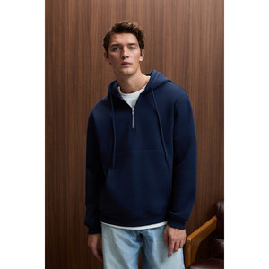 Sweat-shirt à capuche avec poche kangourou et fermeture éclair GRIMELANGE JUSTUS pour homme - Product Image 2