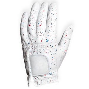 Precio al por mayor Guantes de golf de cuero Cabretta de alta calidad a todo color Guantes de golf personalizados transpirables antideslizantes con logotipo - Product Image 5