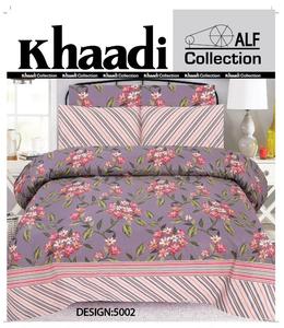 Juego de sábanas paquistaníes de algodón 100% de alta calidad, nueva colección, estilo Simple para adultos, precio al por mayor, 3 uds. - Product Image 3