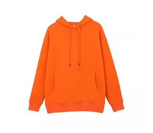 <b>Fleece</b> Polyester/Cotton Pocket Winter Streetwear <b>Jacket</b> Custom Logo Unisex Regular Fit Plain Blank Pullover Hoodie - Product Image 1