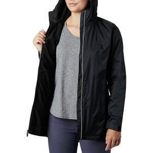 Chaqueta cortavientos para mujer, informal y elegante al por mayor, tejida, transpirable, nailon, ligera, para senderismo, exterior, ropa personalizada - Product Image 5