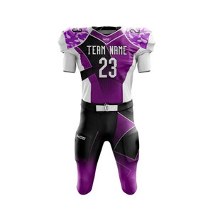 Uniforme de Fútbol Americano con Diseño Superior, Impresión por Sublimación y Transferencia de Calor, Precio al por Mayor - Product Image 2