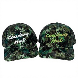 Vietnam Factory Waterproof Camo Baseball Cap Custom Embroidery Logo 6-Panel Tactical Hunting Hat Performance Outdoor Headwear - Product Image 2