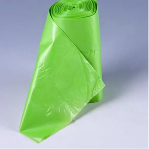 Bolsas de plástico de desecho de cocina desechables ecológicas de alta calidad, Rollo personalizado con embalaje de tipo refuerzo colorido de HDPE transparente - Product Image 2