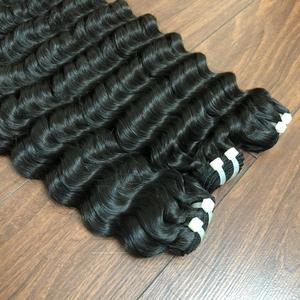 Paquetes de cabello de trama Onda profunda Rizado Super Doble dibujado 100% Remy Virgen Cabello humano Precio al por mayor - Product Image 4