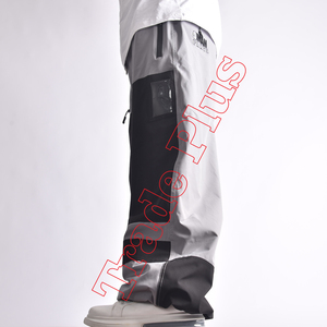 Pantalones de Nieve Cargo de Tallas Grandes de la Mejor Calidad, Cintura con Cordón, Bolsillos Cargo, Tela Impermeable, Ventilaciones, Cintura Elástica, Forro Polar - Product Image 6