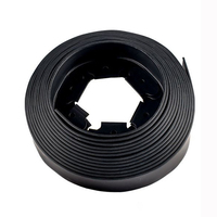 Bordure de jardin flexible en plastique pour la séparation de gazon et pierres et les projets d'aménagement paysager