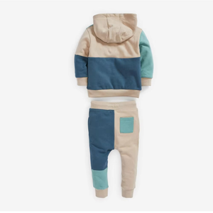 2025 suéter informal de manga larga Unisex sudaderas con capucha chándal transpirable sólido de talla grande al por mayor niños conjuntos de alta calidad - Product Image 4