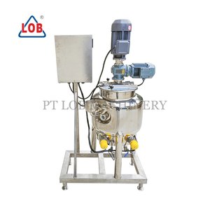 Cuve homogénéisatrice industrielle sous vide avec agitateur à grattoir pour pâtes et crèmes à haute viscosité - Product Image 5