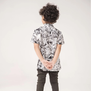 Camisas informales de manga corta para hombres, Camisa cómoda de cuello alto, para negocios y redes sociales, alta calidad, novedad de 2022 - Product Image 4