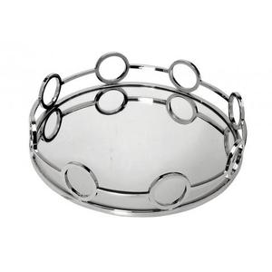 Handmade Octagonal Tray Gold <b>Twig</b> Handle Different Metal Handicraft <b>Decorative</b> Tray or Regular Serving Purpose - Product Image 6