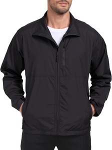 Veste d'hiver pour homme, col montant, à capuche, en toile polaire, coupe-vent, imperméable, respirante, OEM - Product Image 2