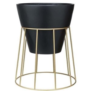 Maceta de Metal para Flores, Decoración de Interiores y Exteriores para el Hogar y Restaurantes, Macetas para Jardín, Juego de Macetas para Vivero - Product Image 5