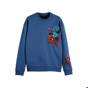 Sudaderas bordadas de calidad profesional Buen fabricante Etiqueta privada Venta caliente Esenciales de invierno con diseño elegante Precio barato - Product Image 1
