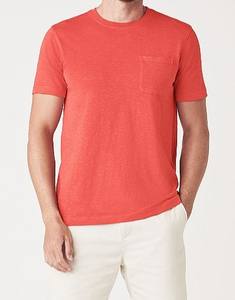 Camisetas Lisas de Algodón 100% al por Mayor, Camisetas Personalizadas con Estampado de Seda Azul, Camisetas de Cuello Redondo de Alta Calidad para Hombre, Tallas Grandes, Logotipo OEM - Product Image 3